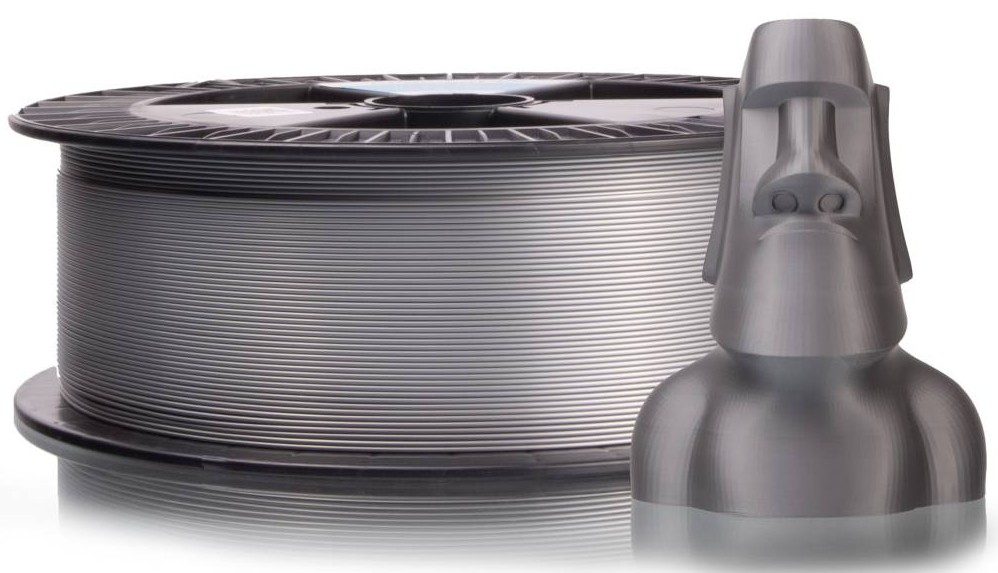 Levně Filament-PM PLA tisková struna stříbrná 1,75 mm 2 kg Filament PM