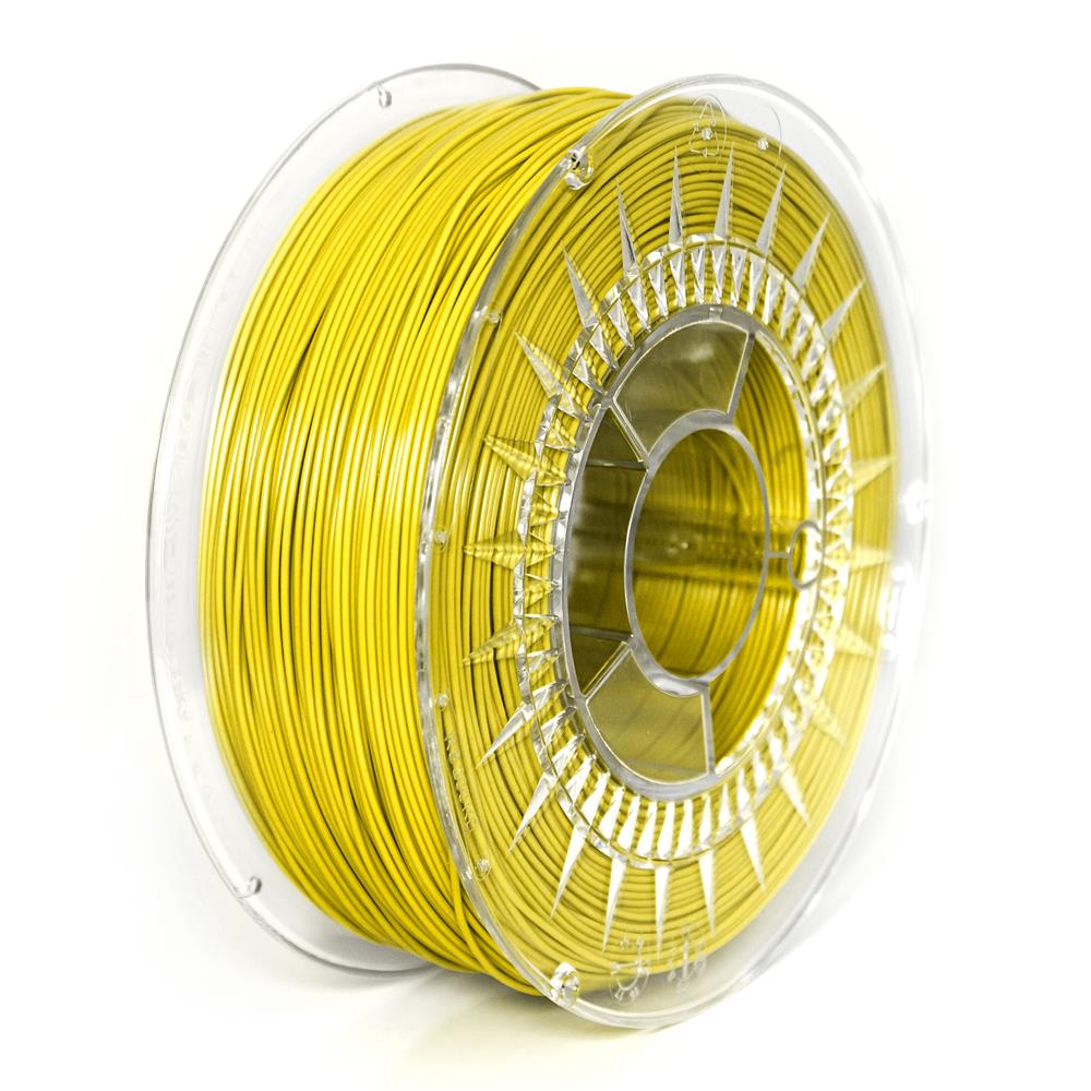 Levně PET-G filament 1,75 mm žlutý Devil Design 1 kg