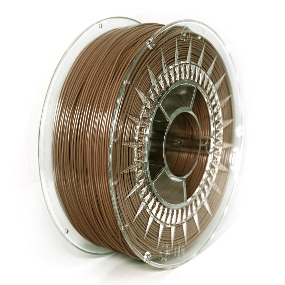 Levně PET-G filament 1,75 mm hnědý Devil Design 1 kg