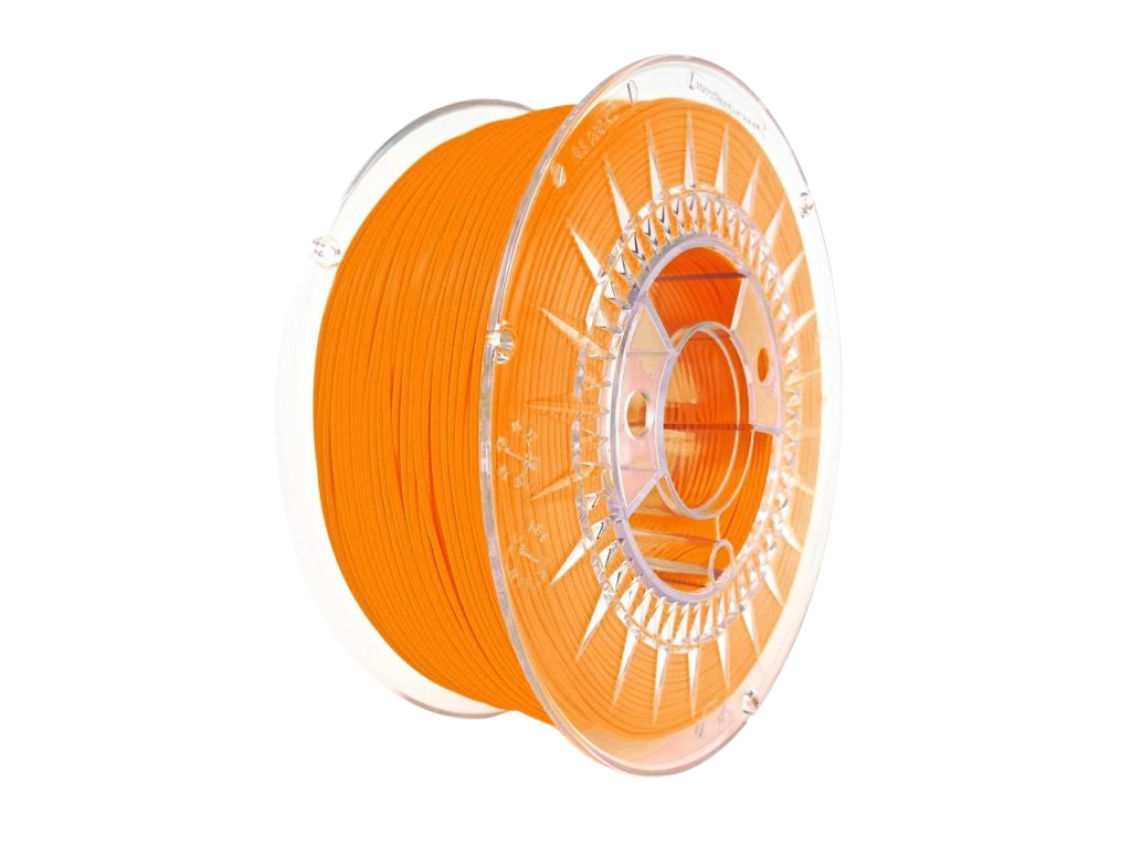 PLA filament 1,75 mm jasně oranžový Devil Design 1 kg