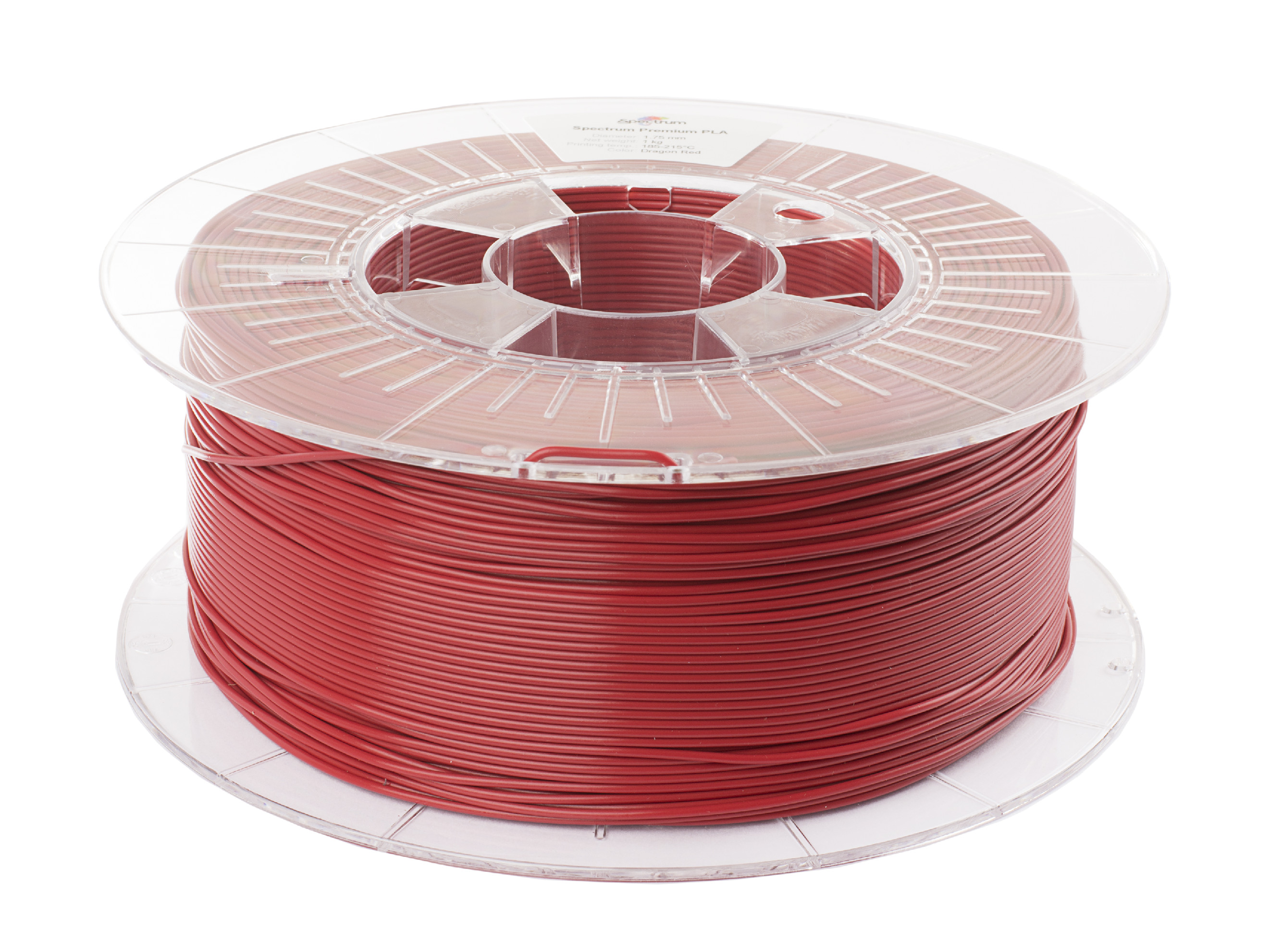 Levně PLA filament Dragon Red 1,75 mm Spectrum 1 kg