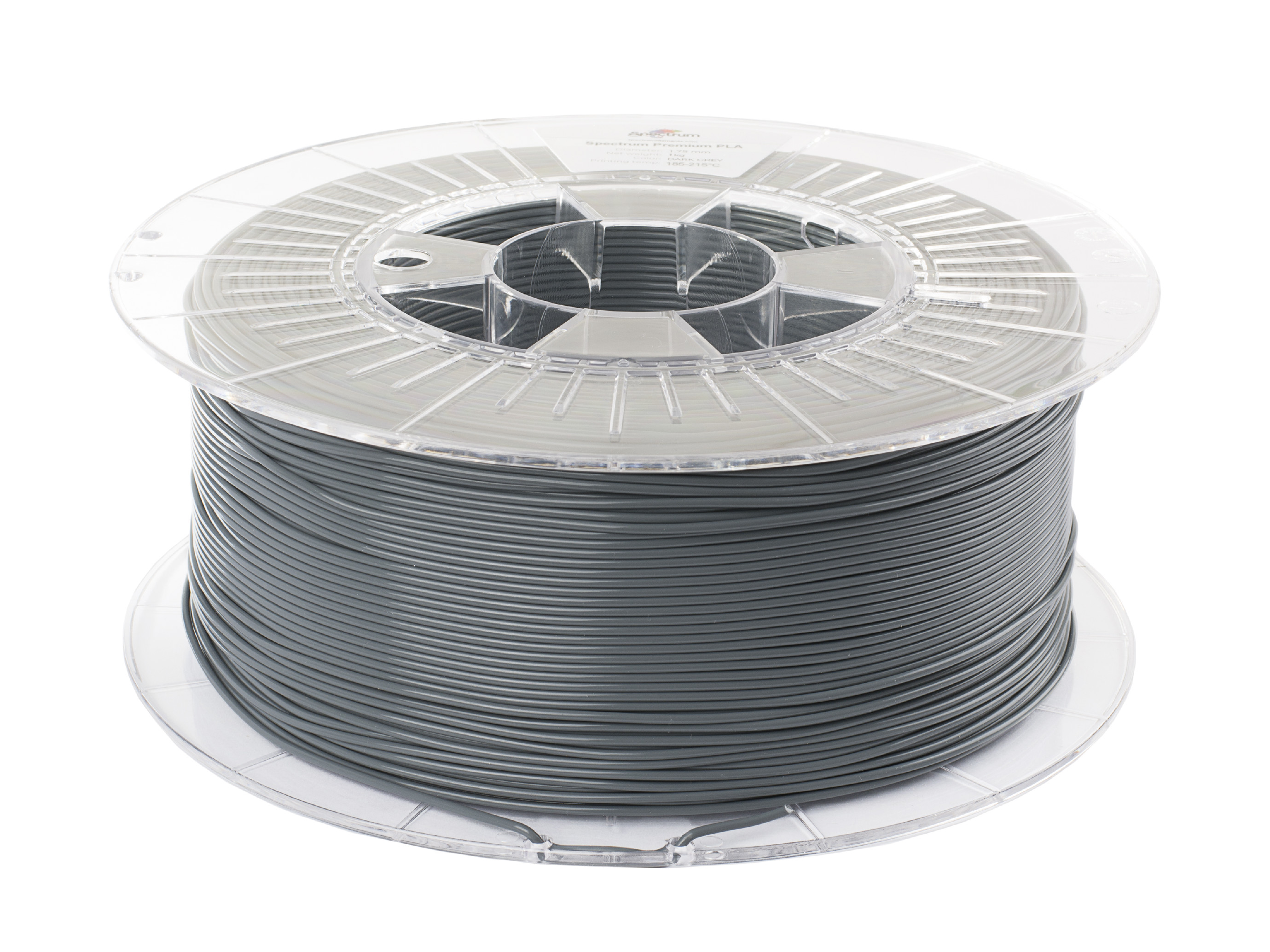 Levně PLA filament Dark Grey 1,75 mm Spectrum 1 kg