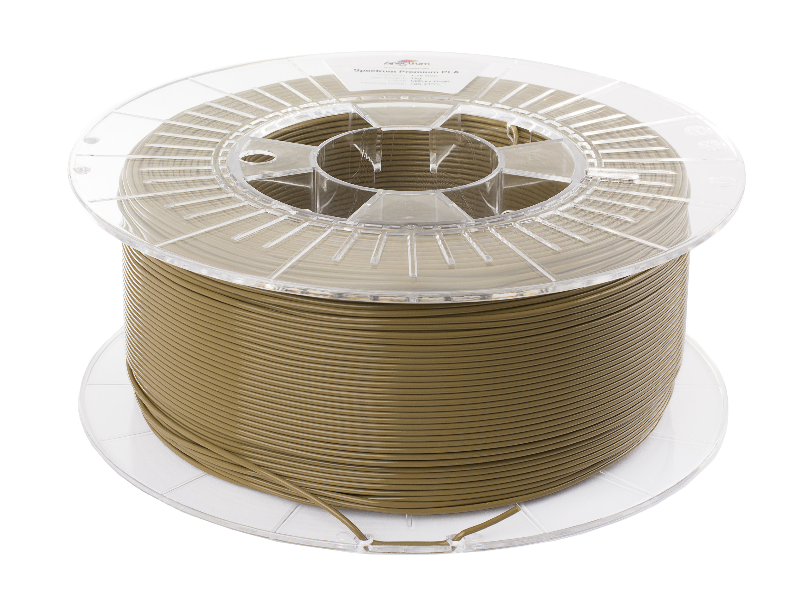 Levně PLA filament Military Khaki 1,75 mm Spectrum 1 kg