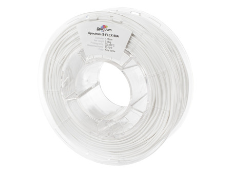 S-FLEX filament 90A polar white 1,75mm Spectrum 0,25kg