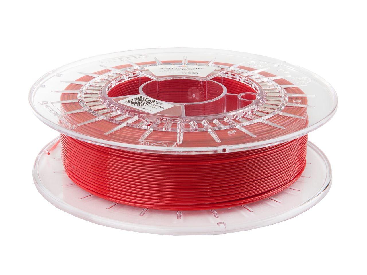 PETG HT100 filament Traffic Red 1,75 mm Spectrum 0,5 kg