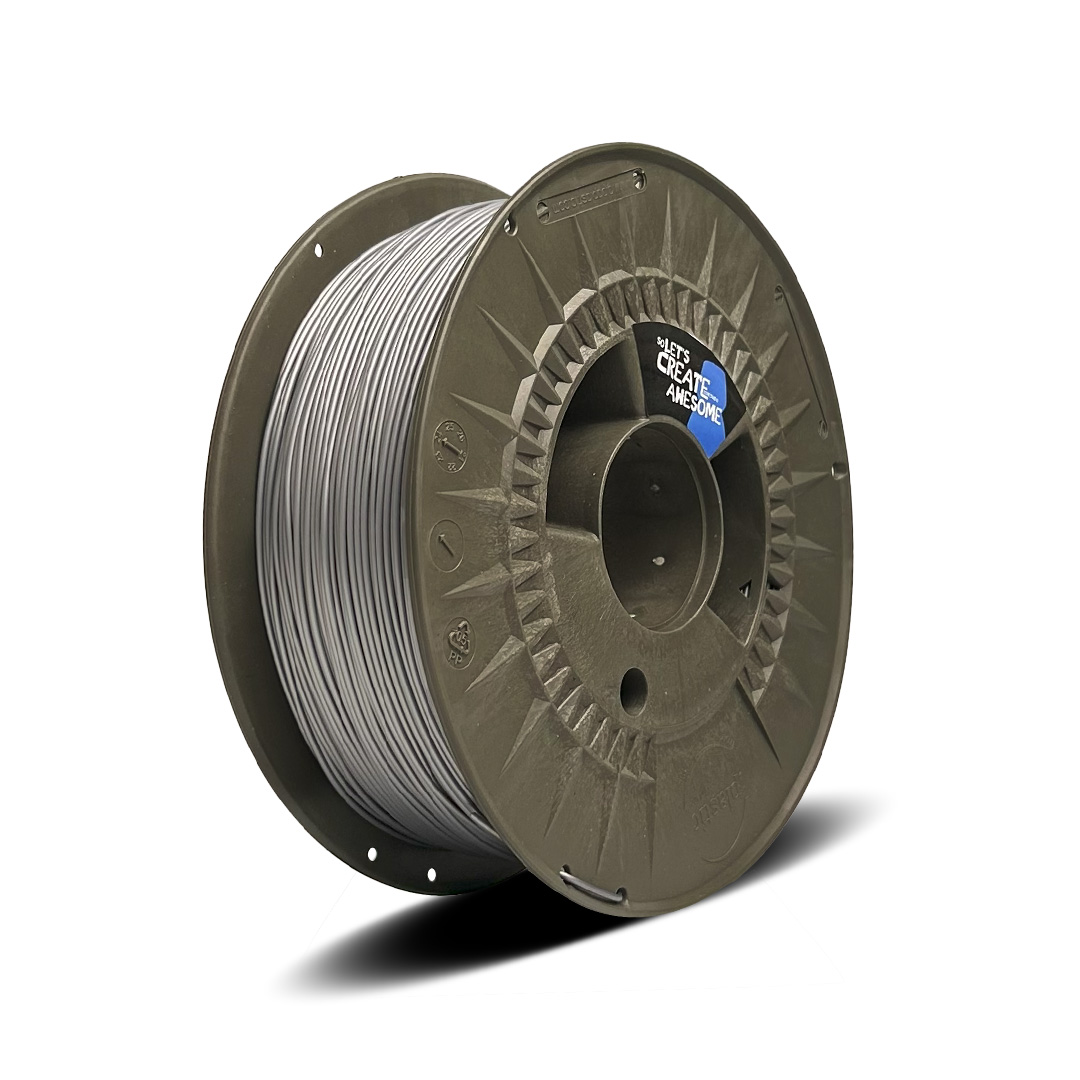 Levně ASA Extrafill "Metallic grey" 1,75 mm 3D filament 750 g Fillamentum