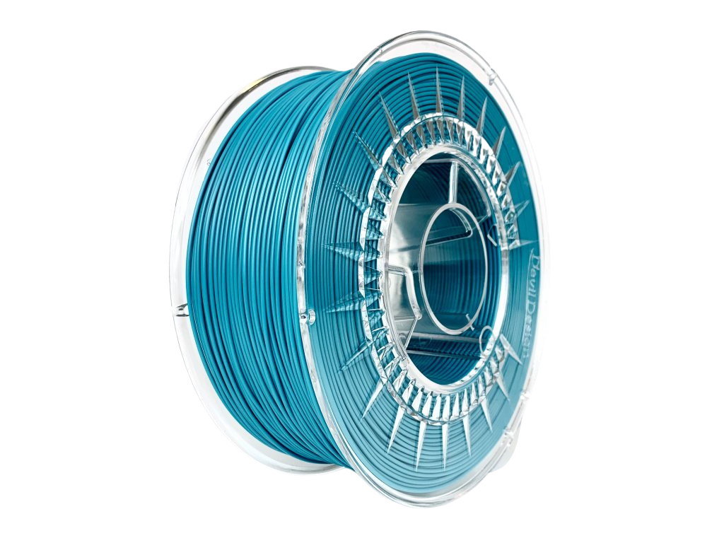 Levně PET-G filament 1,75 mm modrý oceán ocean blue Devil Design 1 kg