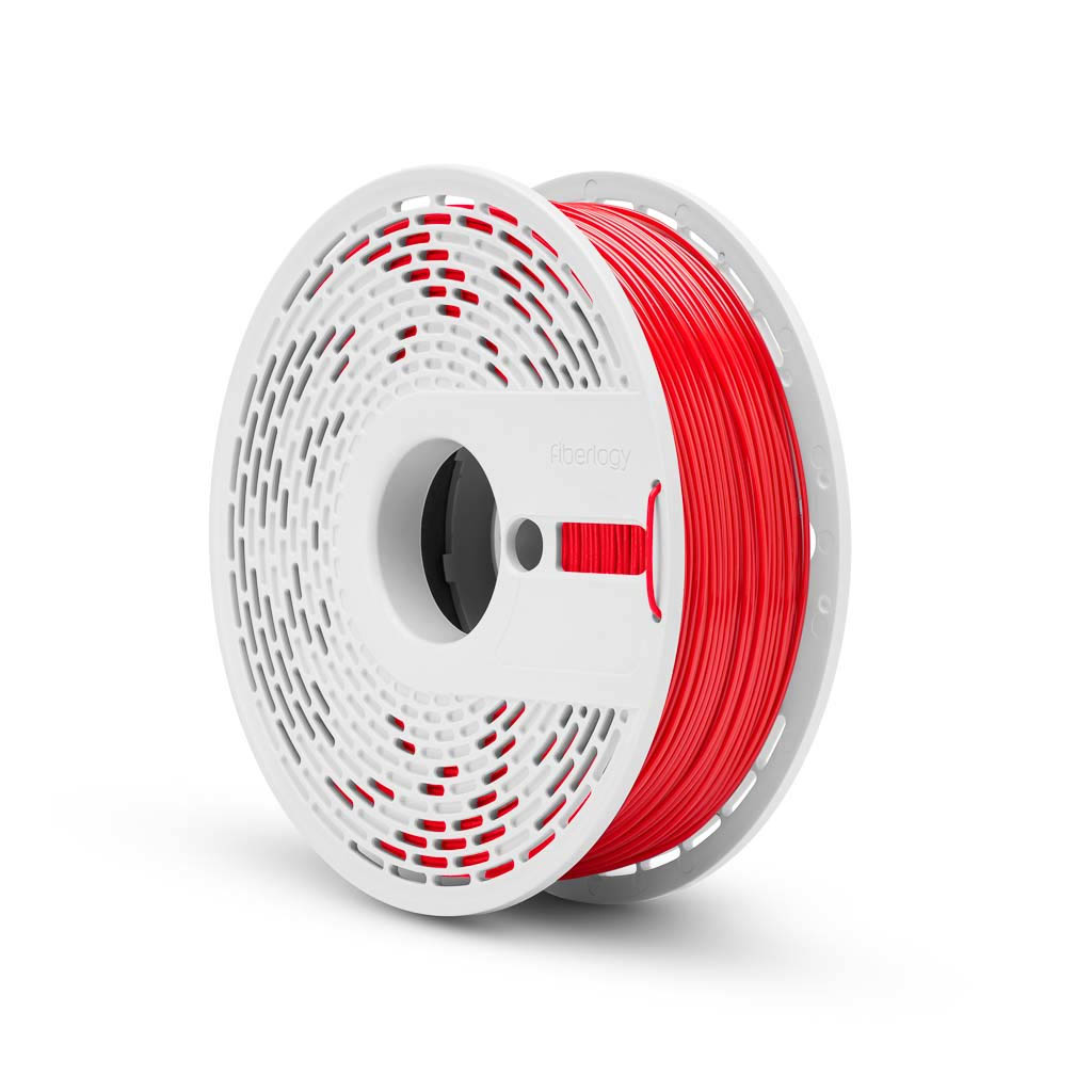 Levně Nylon PA12 red 1,75 mm 750 g Fiberlogy