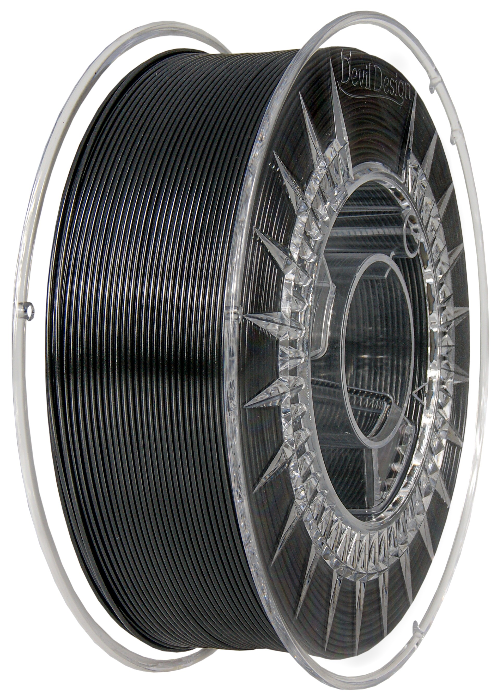 Levně PET-G filament 1,75 mm černý Devil Design 1 kg