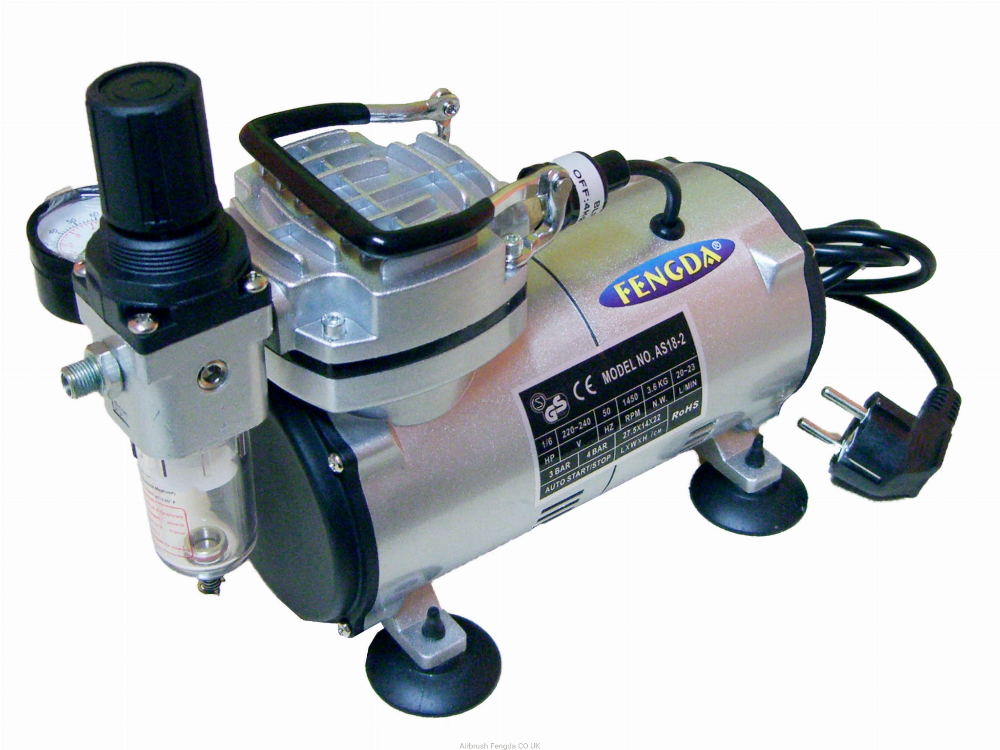 Levně Airbrush hobby mini kompresor Fengda AS-18-2 (FD18-2)