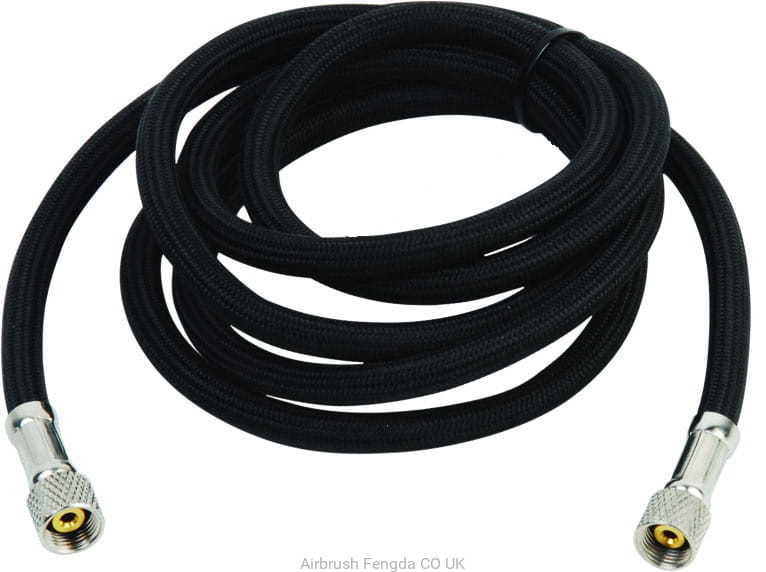 Levně Černá hadice Fengda BD-24 přípojná 3,0 m šroubení G1/8 - G1/8