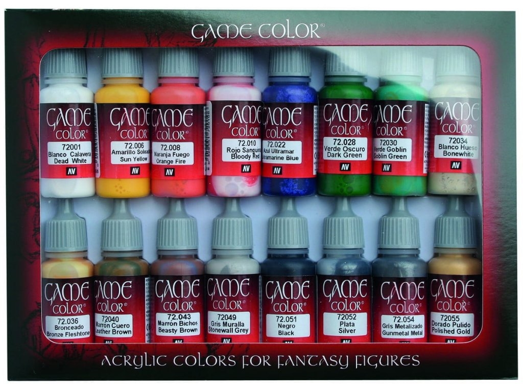 Levně Vallejo Game Color Set 72299 Introduction (16)
