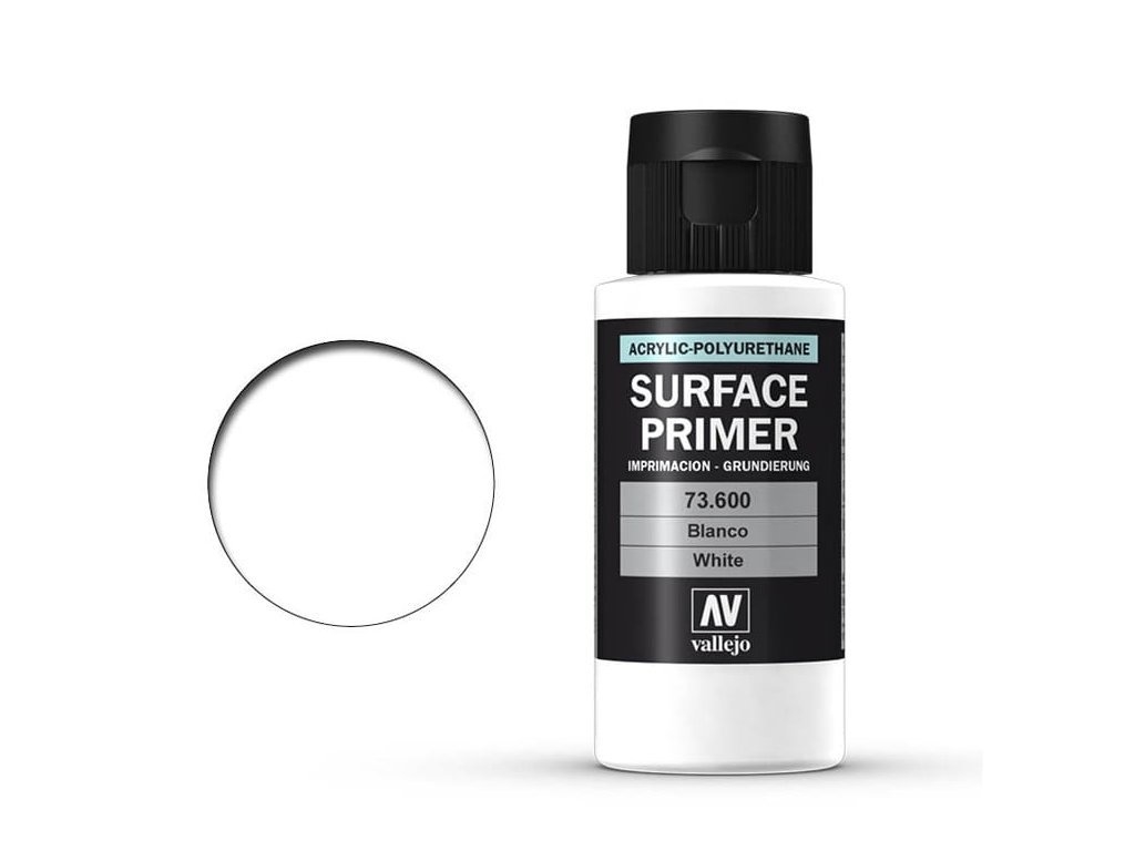 Levně Vallejo Surface Primer 73600 White 60 ml