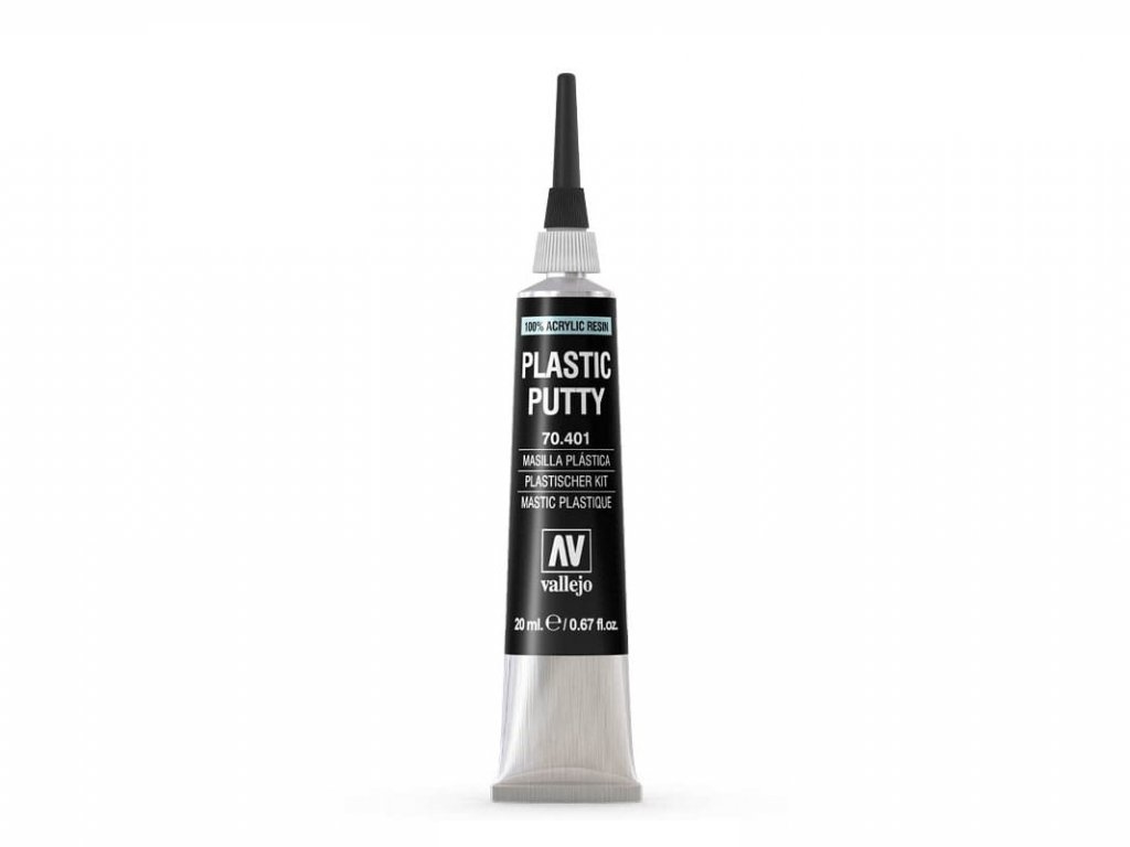 Levně Tmel Vallejo 70401 Plastic putty tubička s delším aplikátorem 20 ml