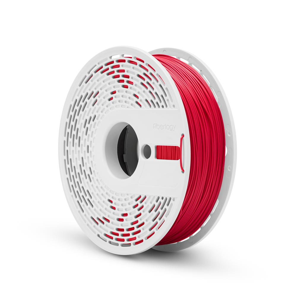 Levně PLA FiberSilk filament červený metallic 1,75 mm Fiberlogy 850 g
