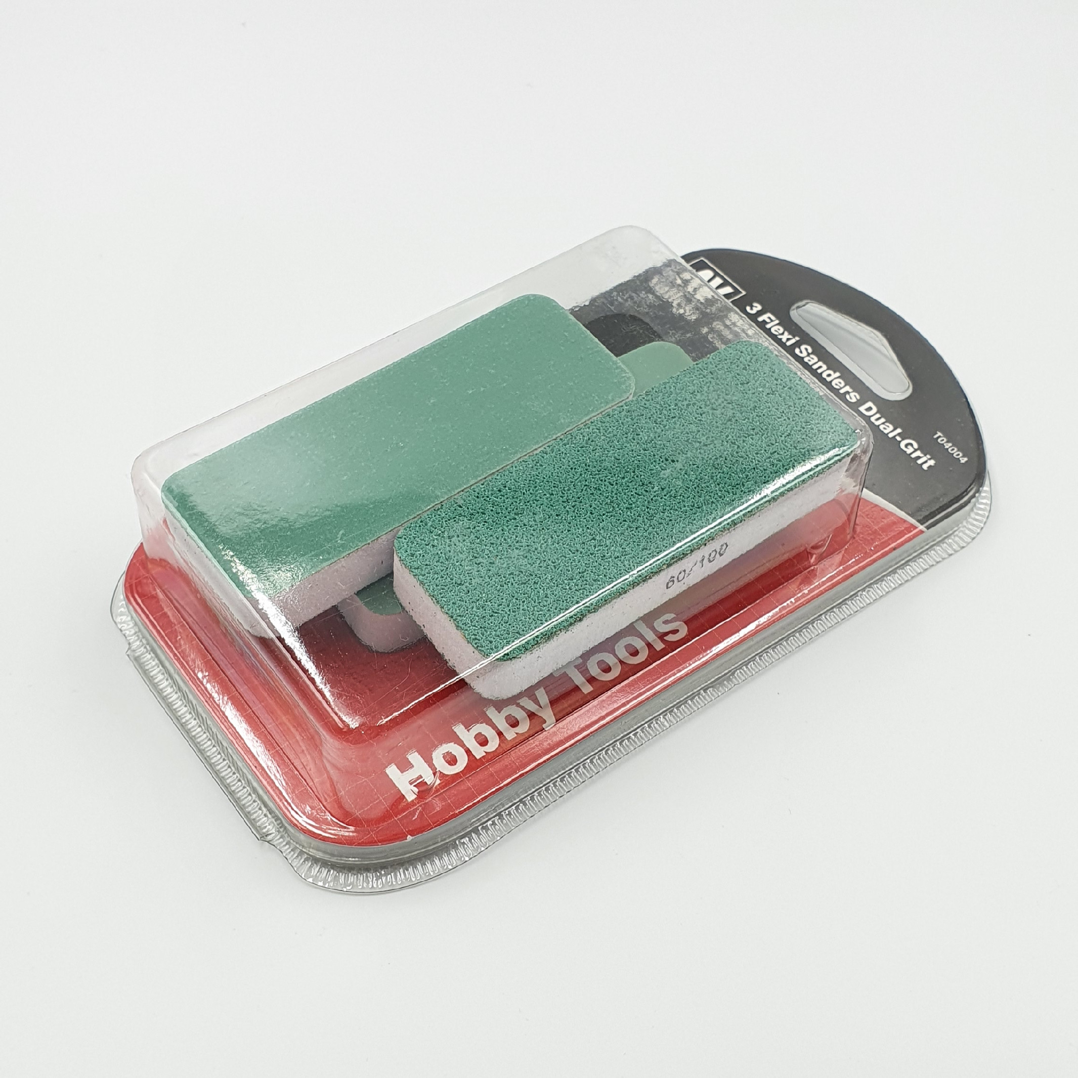 Levně Vallejo T04004 3x brusné houbičky oboustranné 80x30x12 mm