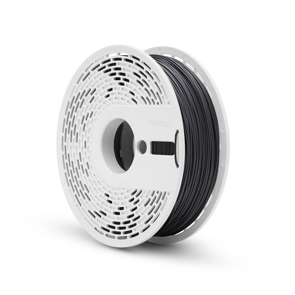Levně PLA FiberSilk filament antracitově šedý metallic 1,75 mm Fiberlogy 850 g