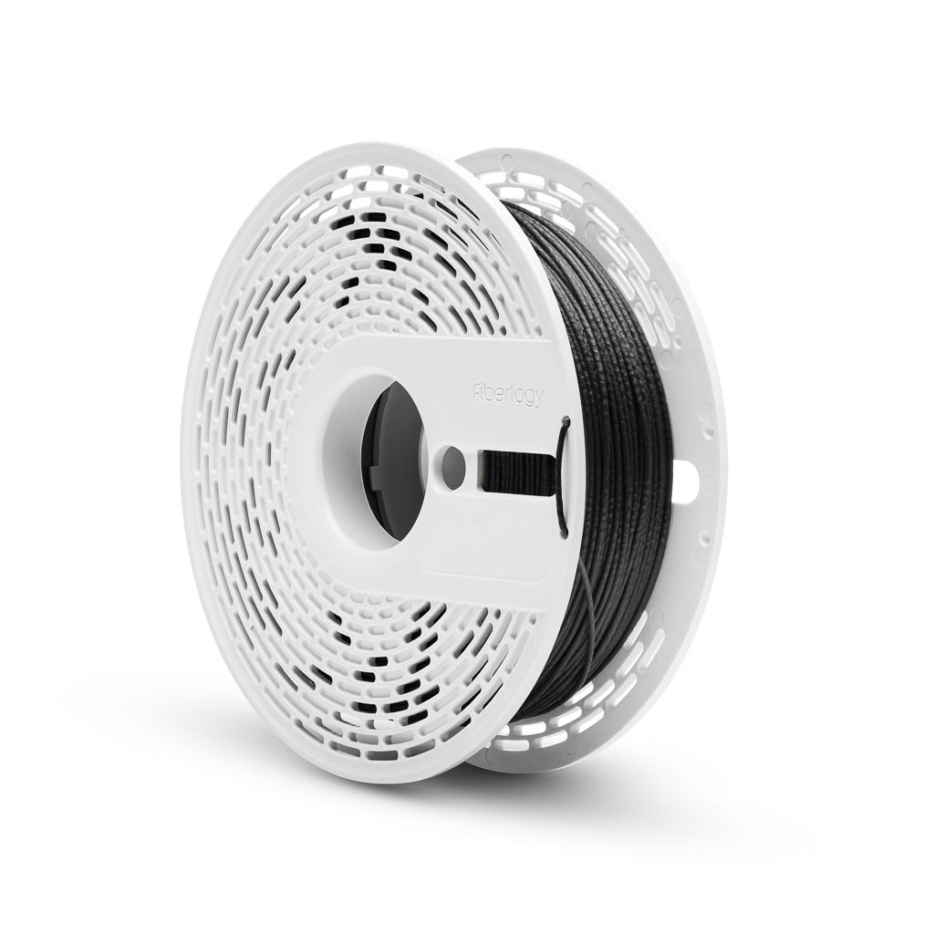Levně Nylon PA12 + GF15 černý 1,75 mm 500 g Fiberlogy se skelnými vlákny