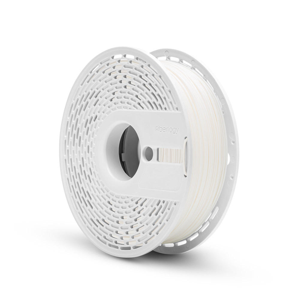Levně PLA FiberSilk filament bílý Pearl metallic 1,75 mm Fiberlogy 850 g