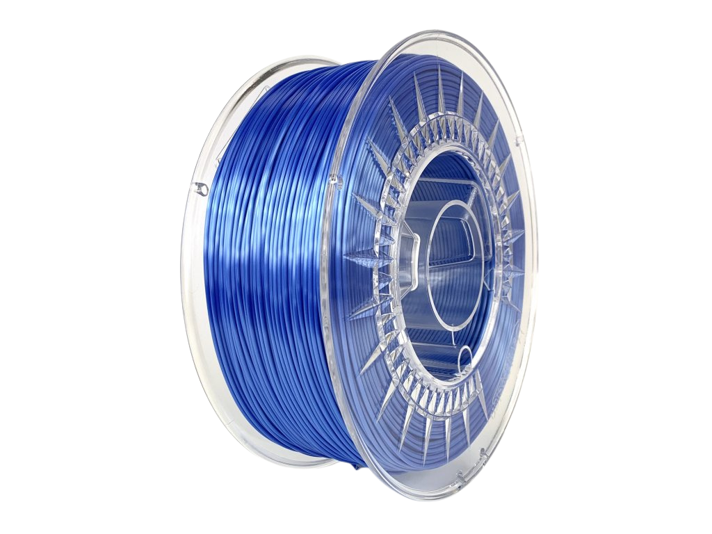 Levně SILK filament modrý Devil Design 1 kg 1,75 mm