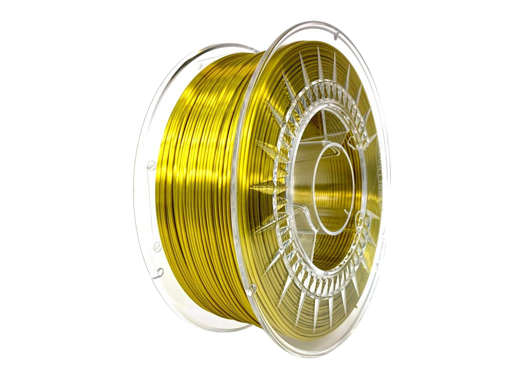 Levně SILK filament zlatý Devil Design 1 kg 1,75 mm