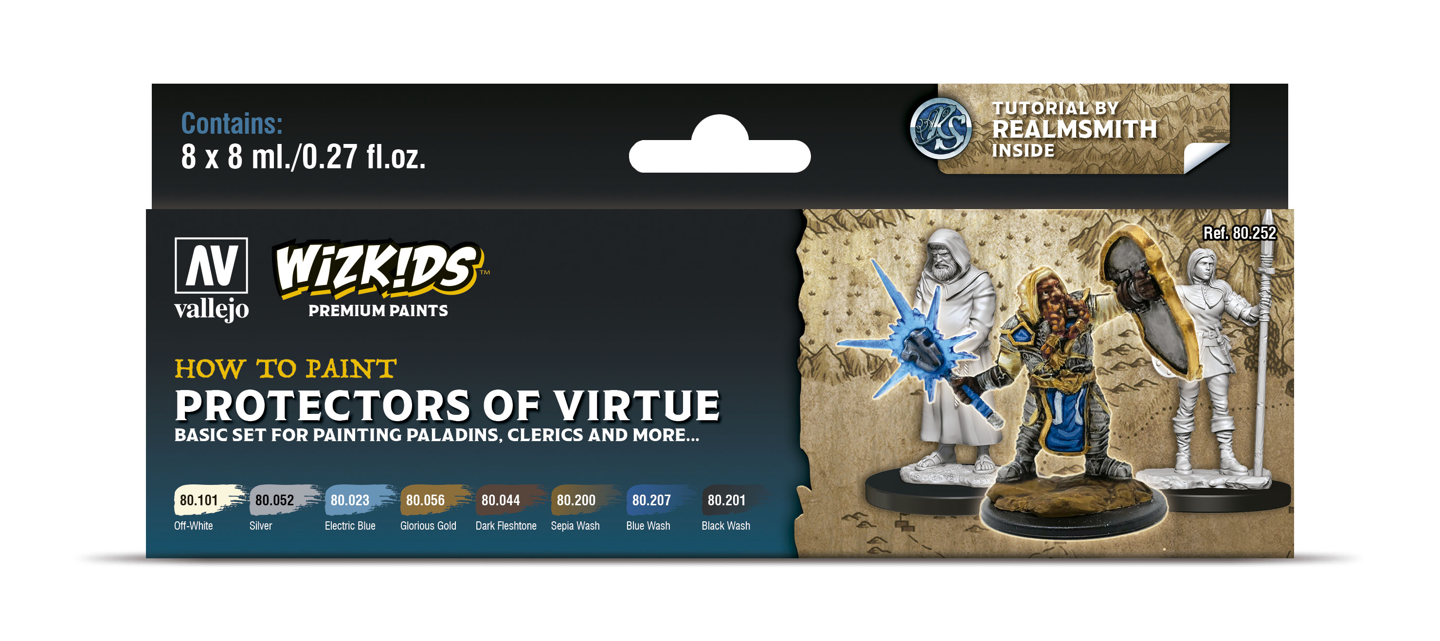 Levně Vallejo Wizkids Premium Set 80252 Protectors of Virtue (8)