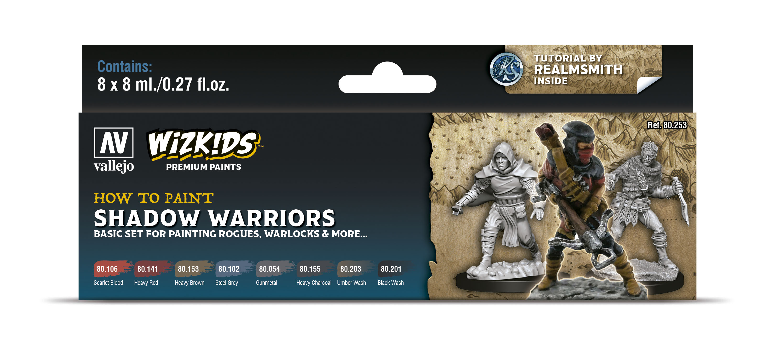 Levně Vallejo Wizkids Premium Set 80253 Shadow Warriors (8)