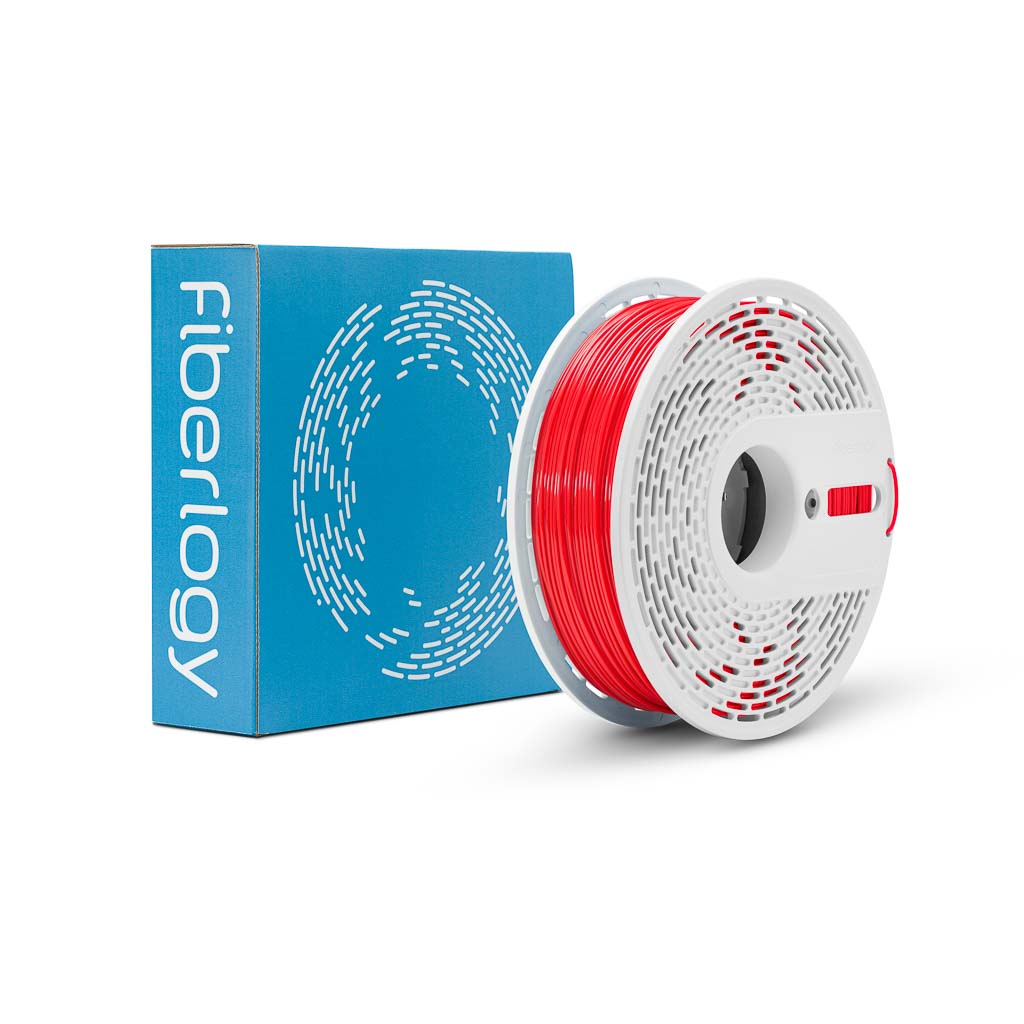 Levně EASY PETG filament červený 1,75 mm Fiberlogy 850 g EASY