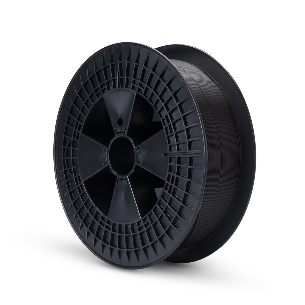 Levně ABS filament černý 1,75 mm Fiberlogy 2500 g - velké balení