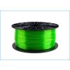 stará cívka PET-G tisková struna zelená transparentní 1,75 mm 1 kg Filament PM