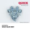 AKMQ034 quick marker wolf blue grey