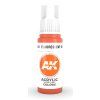 ak11081 fluorescent orange akrylova barva
