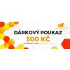 dárkový poukaz 500 kč