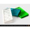 PLA Extrafill Luminous Green Turquoise Blue Crystal Clear Product design Tomas Bata University CHOCO