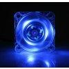 Tichý ventilátor s modrou diodou 40x40x10 24V