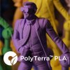 Poster PLA PolyTerra filament Lavender Purple 1,75mm Polymaker 1000 g
