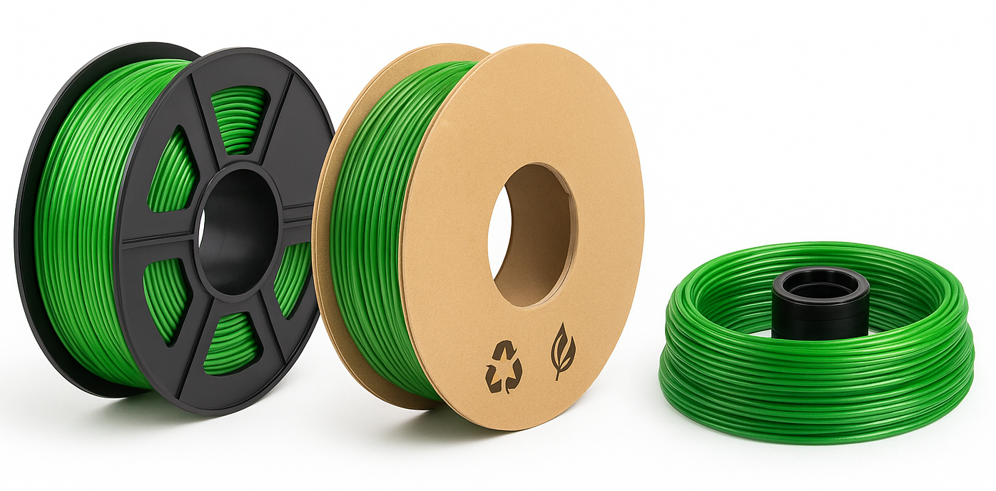 Ako si vybrať správnu cievku na filament pre 3D tlač