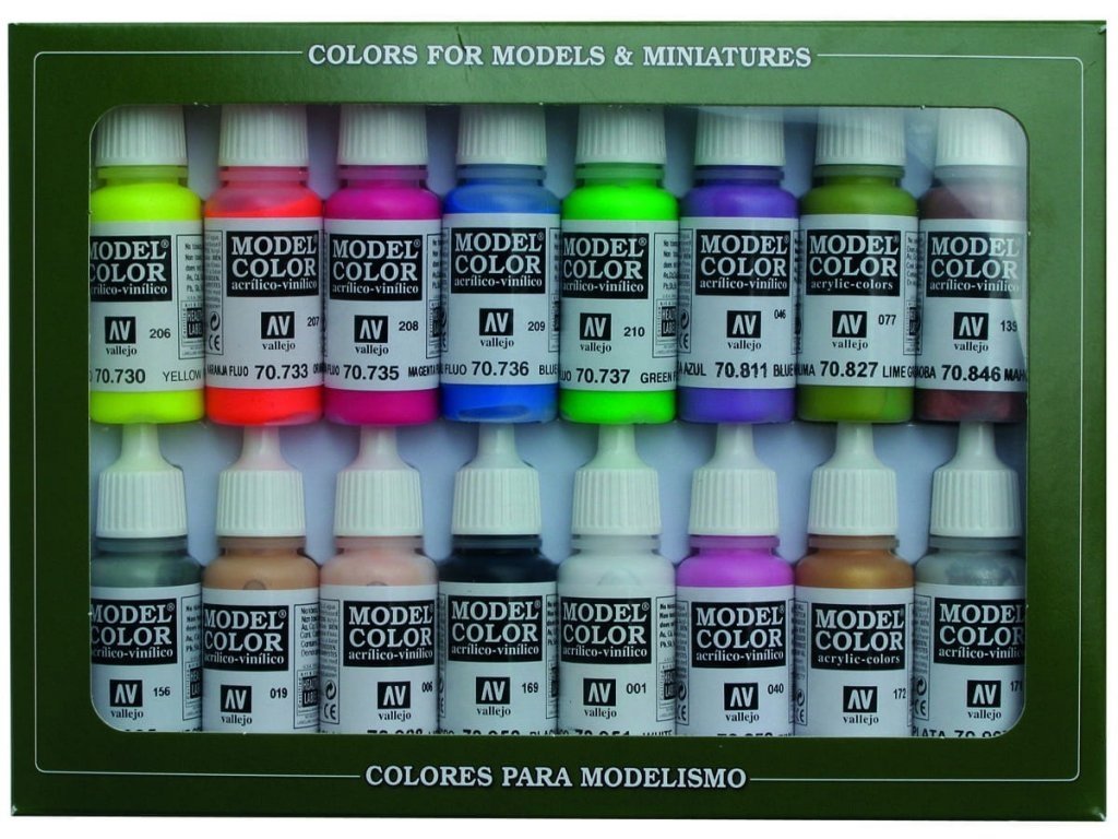 Vallejo Model Color 16 color Set 70112 Wargame Special