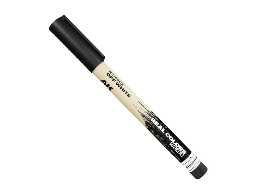 AK Interactive fix Real Colors Marker Off White RCM002