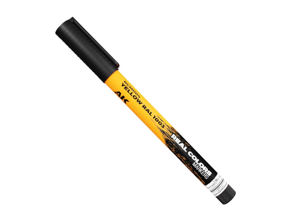 AK Interactive fix Real Colors Marker Yellow RAL 1003 RCM004