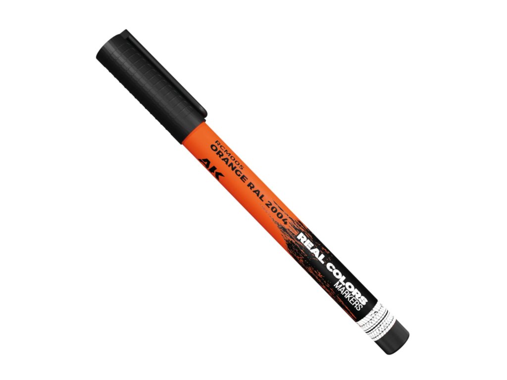 AK Interactive fix Real Colors Marker Orange RAL 2004 RCM005