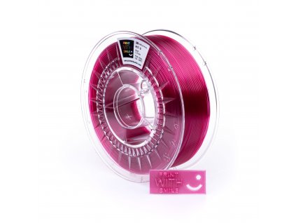PET-G filament Raspberry Pink TR 1,75 mm Print With Smile 1kg