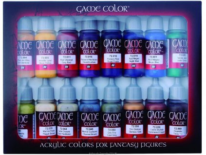 Vallejo Game Color Set 72298 Advanced (16)