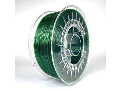 Green transparent Devil Design Petg 1,75mm 1 kg
