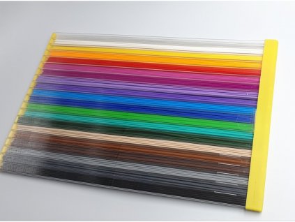 Struny do 3D pera PLA 1,75 mm 330 mm 20 farieb (100bm)