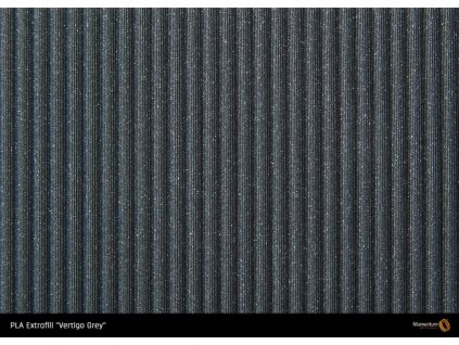 PLA filament Extrafill vertigo grey 1,75 mm 2500 g Fillamentum