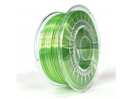 devil design silk pla a petg filament green