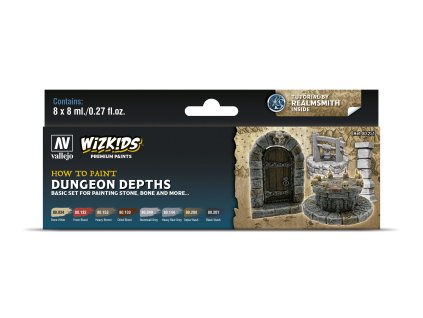 Vallejo Wizkids Premium Set 80251 Dungeon Depths