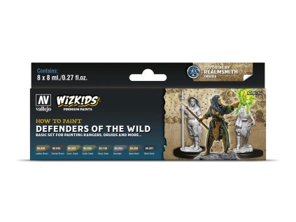 Vallejo Wizkids Premium Set 80255 Defenders of the Wild