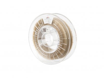 Transparentný filament so zlatými trblietkami Spectrum PLA 1,75mm 0,5kg